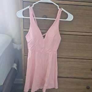 Halara Crisscross Backless Dress